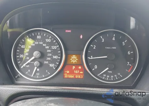 2006 BMW 330I из США, поврежденный, VIN WBAVB33516KR78364